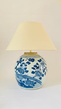 Load image into Gallery viewer, Large Antique Ginger Jar Lamp - pre order for early Dec