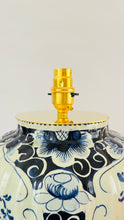 Load image into Gallery viewer, Antique Delft Table Lamp