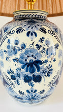 Load image into Gallery viewer, Antique Royal Delft Lamp
