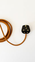Load image into Gallery viewer, Bamboo and Terracotta Floor Lamp - Blue