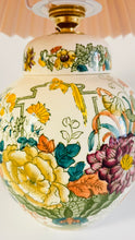 Load image into Gallery viewer, Antique Mason’s ‘Strathmore’ Jar Lamp