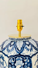 Load image into Gallery viewer, Large Antique Delft Lamp - pre order for end of August
