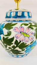 Load image into Gallery viewer, Antique Indian Flower Lamp