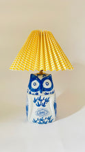 Load image into Gallery viewer, Antique Owl Lamp - pre order for early May