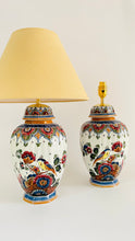 Load image into Gallery viewer, Antique Delft Polychrome Lamp - pre order for mid June