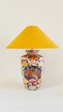 Load image into Gallery viewer, Large Antique Flower Lamp - pre order for early July