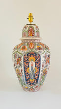 Load image into Gallery viewer, XL Antique Delft Lamp
