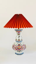Load image into Gallery viewer, Antique Delft Polychrome Lamp