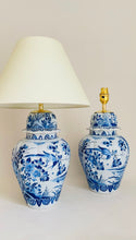 Load image into Gallery viewer, Antique Makkum Jar Lamp - pre order for mid Nov