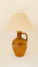 Load image into Gallery viewer, Antique Mexican Jug Lamp - pre order for early March