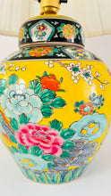 Load image into Gallery viewer, Antique Japanese Peacock Lamp