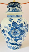 Load image into Gallery viewer, Antique Delft ‘De Ram’ Lamp - pre order for w/c Jan 20th