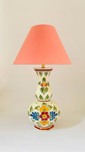 Load image into Gallery viewer, Antique Delft Polychrome Lamp - pre order for w/c April 21st