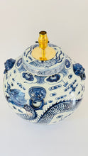 Load image into Gallery viewer, XL Antique Dragon Lamp