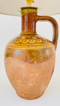 Load image into Gallery viewer, Antique Mexican Jug Lamp - pre order for early March