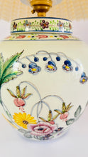 Load image into Gallery viewer, Antique Portuguese Flower Lamp