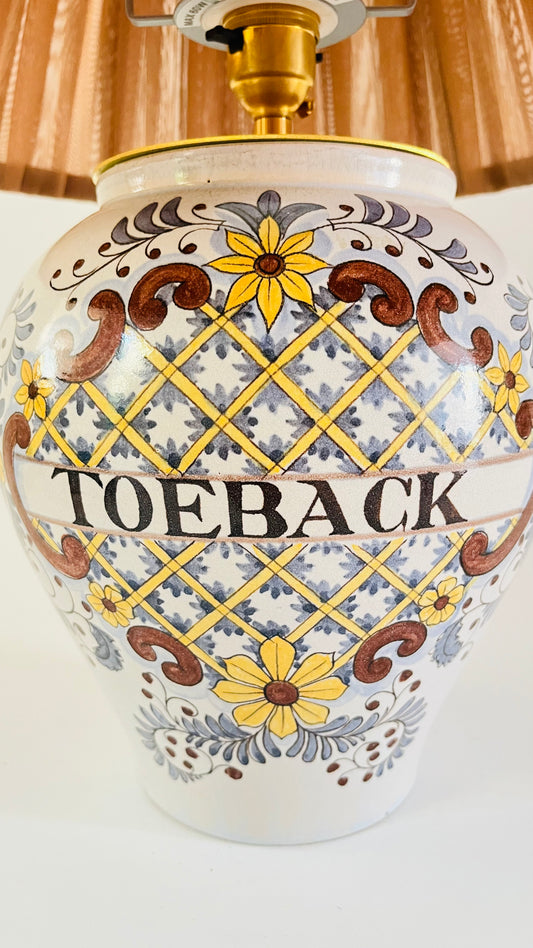 Antique Tobacco Lamp