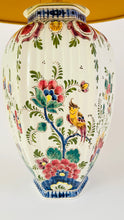 Load image into Gallery viewer, Antique Delft Polychrome Lamp - pre order for w/c May 19th