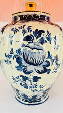 Load image into Gallery viewer, Antique Delft Table Lamp