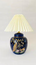 Load image into Gallery viewer, Antique Japanese Peacock Lamp
