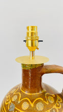 Load image into Gallery viewer, Antique Mexican Jug Lamp - pre order for early March