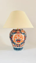 Load image into Gallery viewer, Antique Japanese Imari Lamp