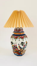 Load image into Gallery viewer, Large Antique Delft Polychrome Lamp - pre order for mid June