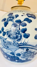 Load image into Gallery viewer, Large Antique Ginger Jar Lamp - pre order for early Dec