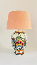 Load image into Gallery viewer, Antique Delft Polychrome Lamp