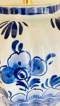 Load image into Gallery viewer, Antique Delft Lamp (damaged) - pre order for end of Oct