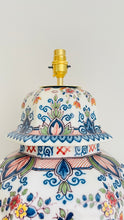 Load image into Gallery viewer, Antique Extra Large Makkum Lamp - pre order for w/c Sept 18th