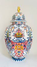 Load image into Gallery viewer, Antique Extra Large Makkum Lamp - pre order for w/c Sept 18th