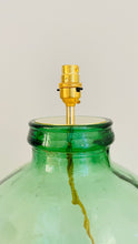 Load image into Gallery viewer, Large Antique French Demijohn Lamp - pre order for mid Nov