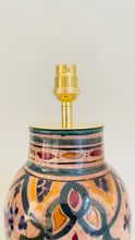 Load image into Gallery viewer, Moroccan Table Lamp - pre order for mid Oct