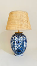 Load image into Gallery viewer, Antique Mini Delfia Lamp - pre order for end of August