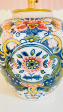Load image into Gallery viewer, Antique Mini Makkum Lamp - pre order for end of Dec