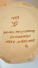 Load image into Gallery viewer, Antique Delft Polychrome Lamp - pre order for mid Sept