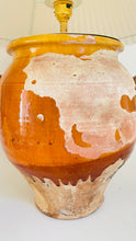 Load image into Gallery viewer, Large Antique French Pot Lamp - pre order for w/c Dec 11th