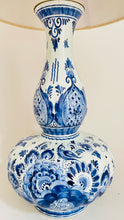 Load image into Gallery viewer, Large Antique Delft Lamp - pre order for early Feb