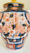 Load image into Gallery viewer, Antique Imari Lamp - pre order for early April