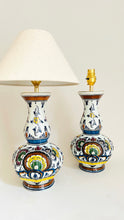 Load image into Gallery viewer, Antique Delft Polychrome Lamp - pre order for early April