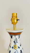 Load image into Gallery viewer, Antique Delft Polychrome Lamp - pre order for early April