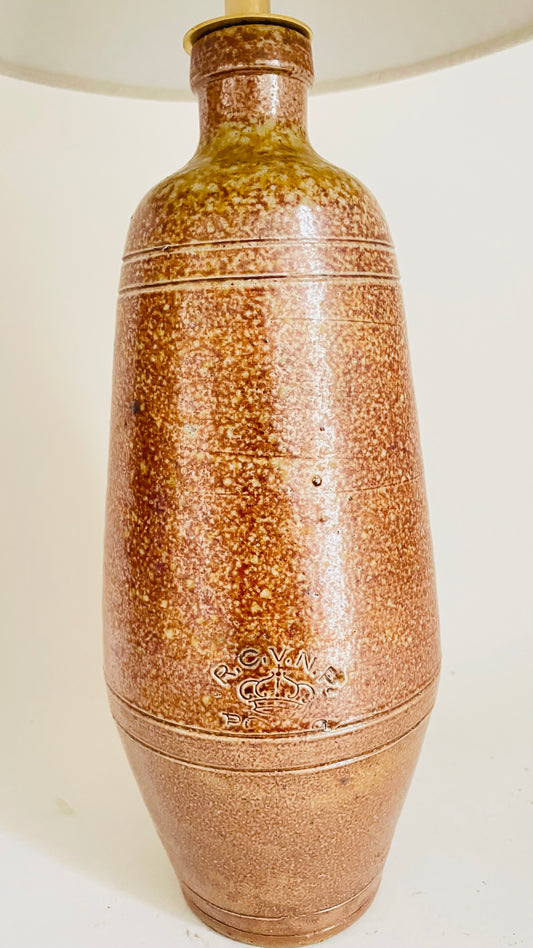 Studio Pottery Lamp - pre order for w/c Feb 19th