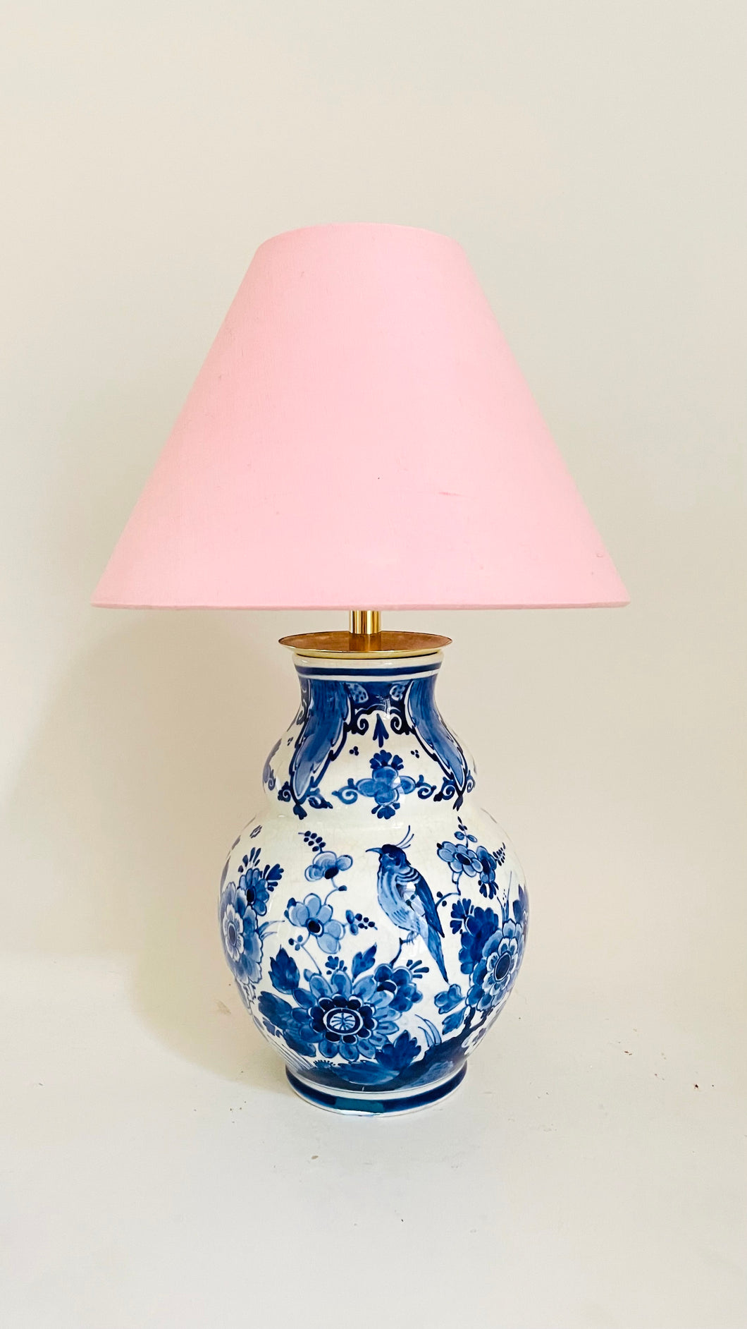 Antique Royal Delft Mini Lamp - pre order for w/c March 18th