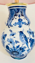 Load image into Gallery viewer, Antique Royal Delft Mini Lamp - pre order for w/c March 18th
