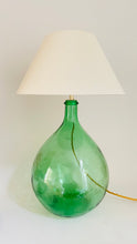 Load image into Gallery viewer, Vintage French Demijohn Bottle Lamp - pre order for mid April

