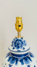 Load image into Gallery viewer, Antique Delft Lamp - pre order for mid May