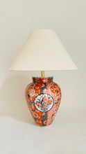 Load image into Gallery viewer, Antique Japanese Imari Lamp - pre order for early May