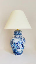 Load image into Gallery viewer, Antique Makkum Jar Lamp - pre order for mid Nov