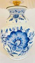 Load image into Gallery viewer, Antique Delft Lamp - pre order for mid June